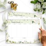 Kit Desk Planners e Bloquinhos Coleção Rosas Brancas + Brinde (Bicho Papel) - Imagem 6