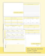 Combo Mini Agenda A6 2024 com 2DPP e 3DPP (Bicho Papel) - Imagem 6