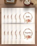 Agenda 2024 1 DPP - Coleção Floral Boho (Bicho Papel) - Imagem 5