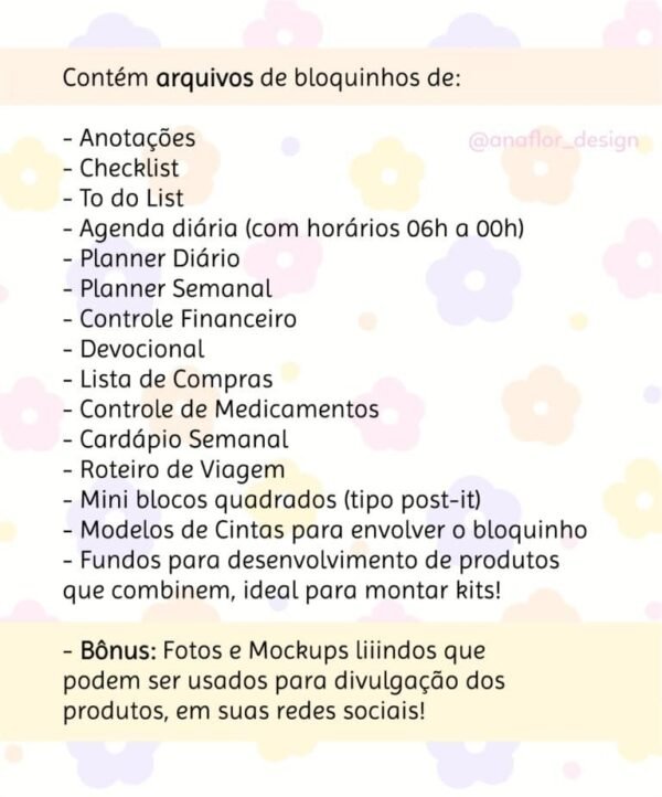 Combo Bloquinhos | Coleção Completa  - Candy, Neutro Unissex e Feminina - Imagem 9