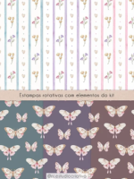 Jardim das Borboletas - Kit Digital (Ni Studio) - Imagem 6