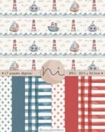 Kit Digital Marinheiros - (Ni Studio Criativo) - Imagem 5
