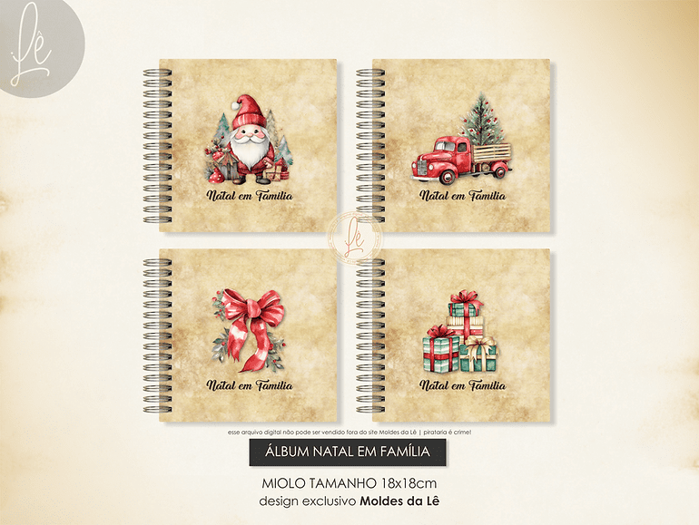 c1ab6b_0f44cc22b9f24f7d8976a83526232700mv2 Álbum Natal em Família (Moldes da Lê) - Imagem 4