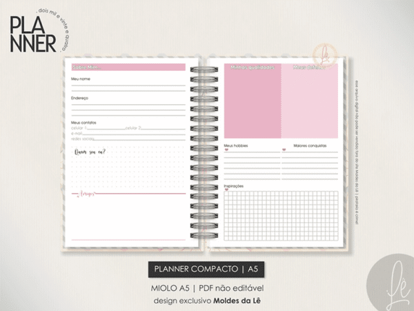 Planner Compacto - A5 | PERMANENTE - Imagem 6