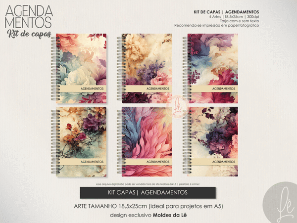 Kit Capas FLOWERS - Imagem 1