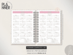 Planner Compacto - A5 | DATADO 2024 - Imagem 7