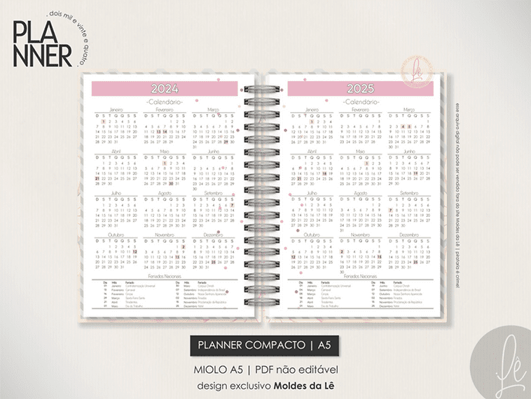c1ab6b_939dde287918402d916af9c52b7fd62emv2-2.png Planner Compacto - A5 | PERMANENTE - Imagem 7