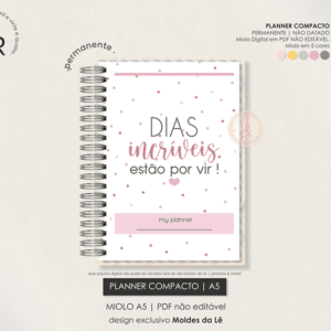 Planner Compacto - A5 | PERMANENTE