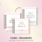 COMBO | Planners Permanente 2024 (Moldes da Lê)