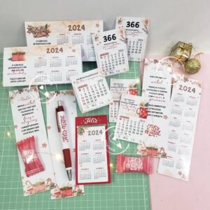 Kit Calendários 2024 - Natal (Bella Ideia)