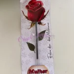 PDF Card Vermelha Pink Mulher Virtuosa - Dia da Mulher