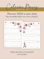 Coleção Paris Combo - Agenda | Planner  | Caderno | Capas (Perfeito Miolo) - Imagem 4