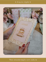 Diário da Gratidão Floral Costura (Perfeito Miolo) - Imagem 6