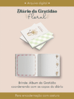 Diário da Gratidão Floral Costura (Perfeito Miolo) - Imagem 5
