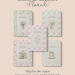Diário da Gratidão Floral Costura (Perfeito Miolo)