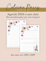 Coleção Paris Combo - Agenda | Planner  | Caderno | Capas (Perfeito Miolo) - Imagem 5