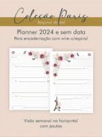 Coleção Paris Combo - Agenda | Planner  | Caderno | Capas (Perfeito Miolo) - Imagem 3
