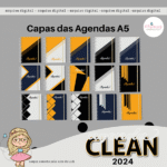 Agendas Clean A5 - 2024 (Mimos Personalizados) - Imagem 3