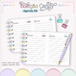Combo Agenda 2024 | Permanente - A6 Horizontal Candy (Lina) - Imagem 11