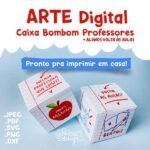 Caixa Box p/Bombom - Dia dos Professores