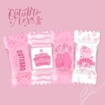 Kit 2 - Balinhas Outubro Rosa