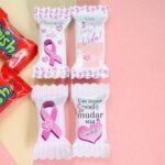 Kit 3 - Balinhas Outubro Rosa