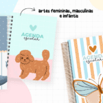 Coleção Digital Agendas Escolares Neutras (Letterinhas) - Imagem 9