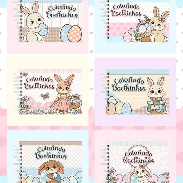 Colorindo Coelhinhos (Letterinhas) - Imagem 2