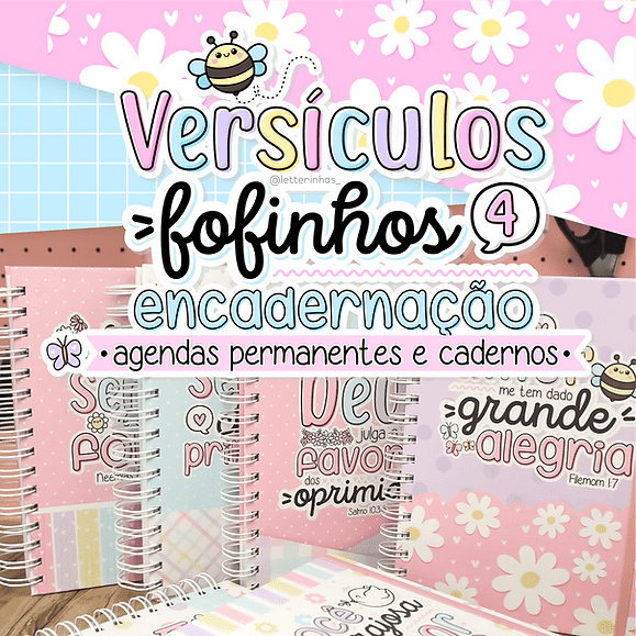 e18cef_a26a53dee8444a2781da54e15b4b8217mv2.png Versículos Fofinhos 4 - Encadernação PERMANENTE - Imagem 1