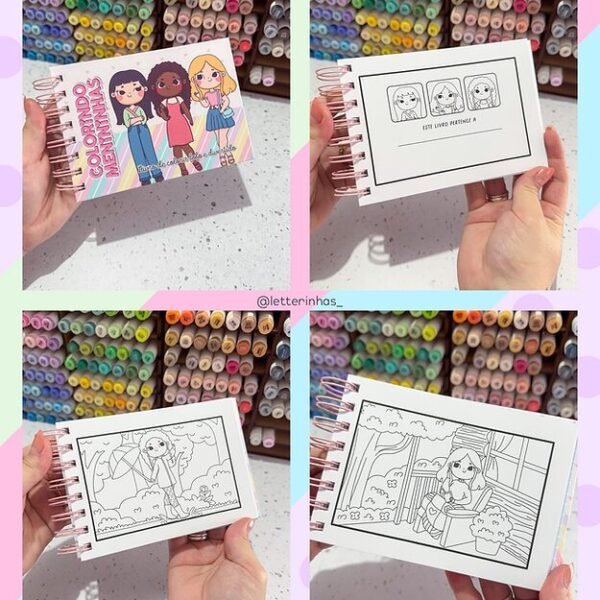 Colorindo Menininhas (Letterinhas) - Imagem 7
