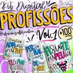 Profissões 2025 Vol 1 (Abacaxi Sublimatico)