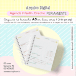 COMBO - Agendas Infantis Datadas e Permanentes (Estúdio G19) - Imagem 12
