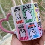 A Alma tá doida Flork -  Arte Avulsa Caneca