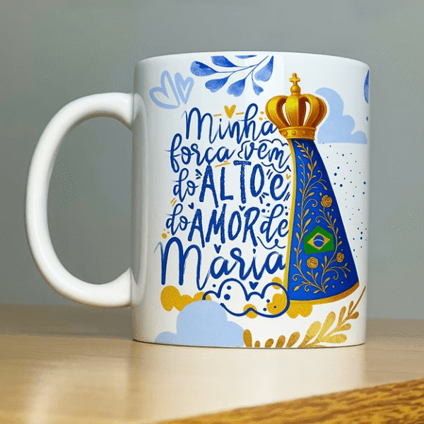 Nossa Senhora de Aparecida (Abacaxi Sublimatico) - Imagem 5
