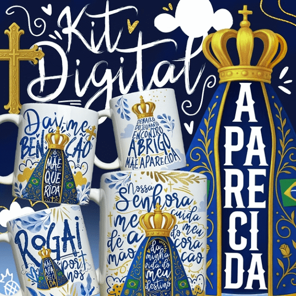 Nossa Senhora de Aparecida (Abacaxi Sublimatico) - Imagem 1