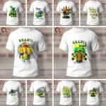 Kit Estampas p/Camisetas Copa 2022