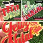 Kit 3 Topos de Bolo Natal