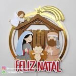 Kit 12 Topos de Bolo Natalinos - Imagem 11