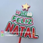 Kit 12 Topos de Bolo Natalinos - Imagem 8