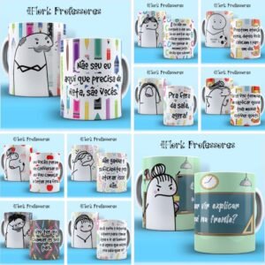Canecas Professores Flork