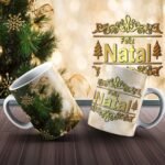 Combo 60 artes Canecas Natalinas - Imagem 5