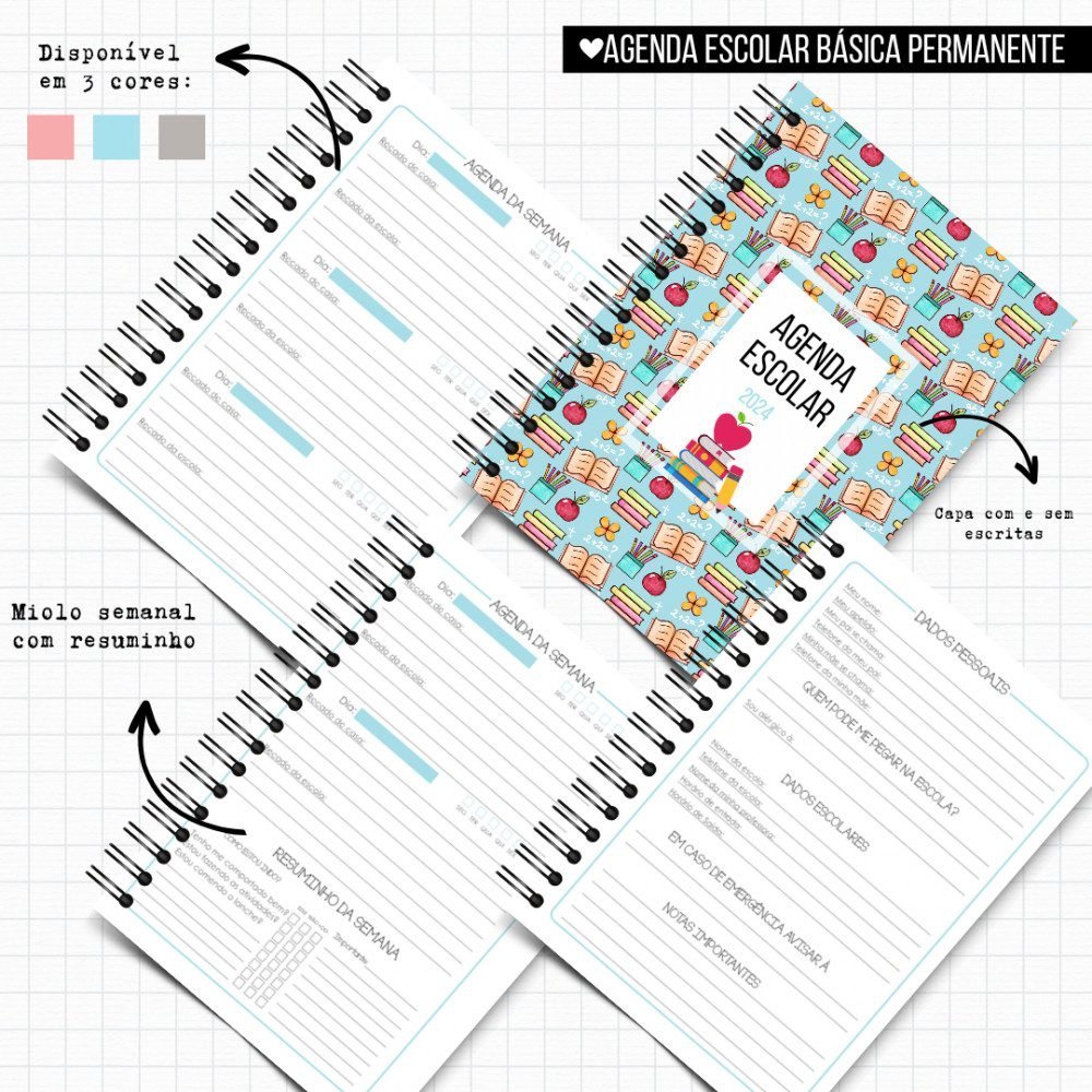 large-1-1-4.jpg Agenda Escolar Permanente (Encaderna com Amor) - Imagem 3