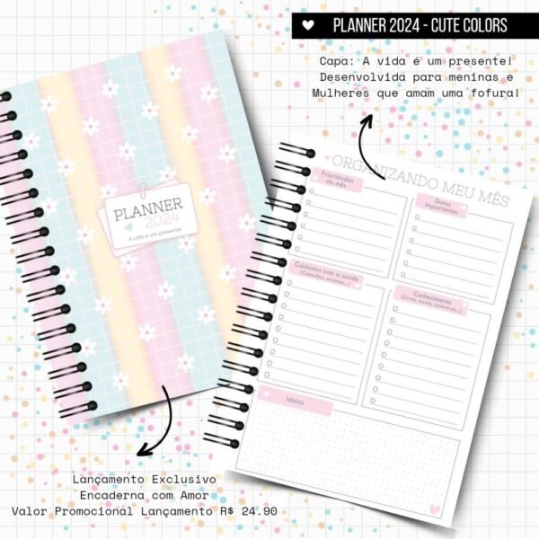 Planner 2024 (Encaderna com Amor) - Imagem 2