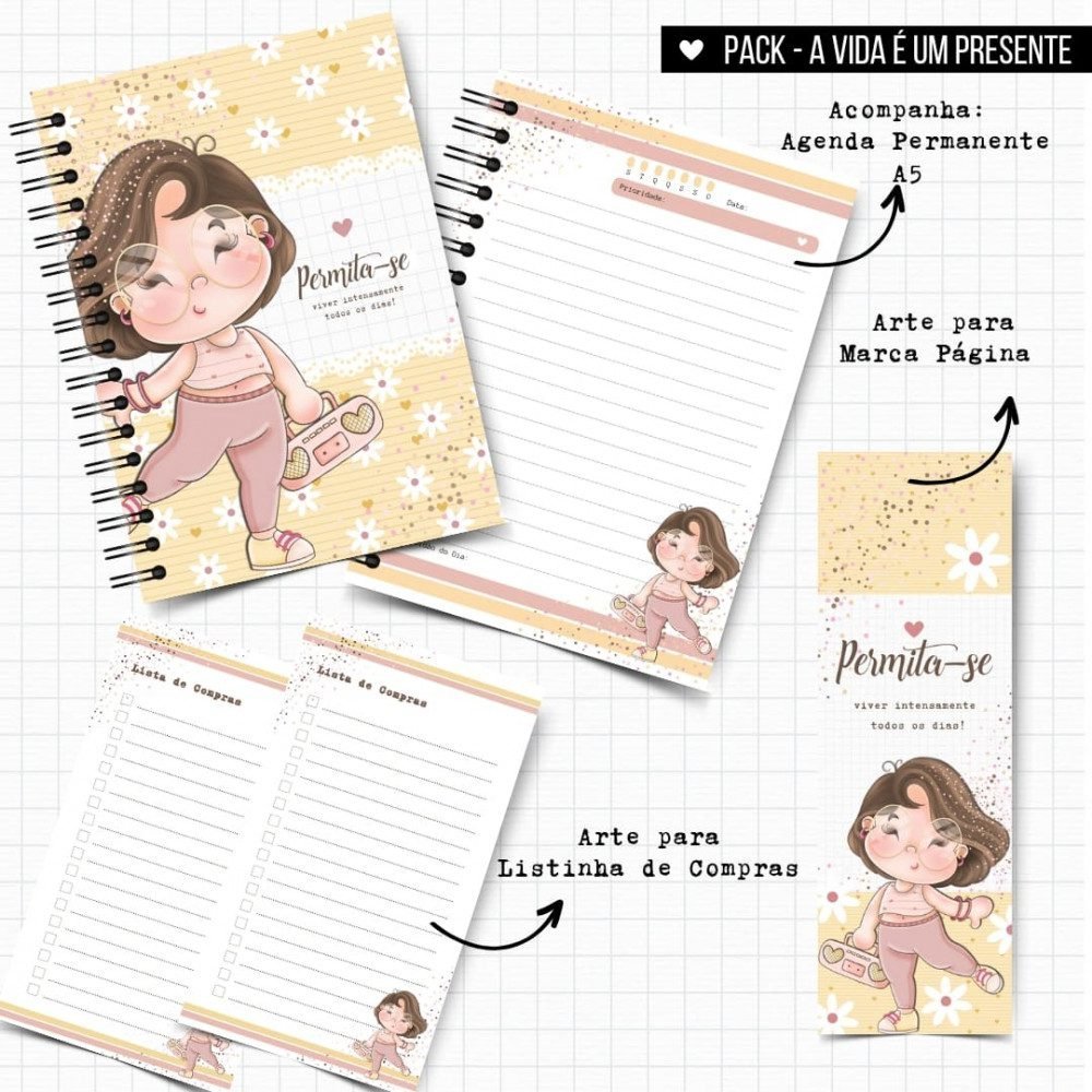 large-2-5.jpg Pack Agenda | Lista de Compras | Marca Página - Permita-se - Imagem 1