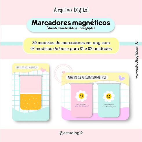 marcadores-estudio-g19.png Marcadores de Página magnéticos - Imagem 1