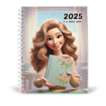 COMBO Agenda da Empreendedora 2025 - Mascotinhas e Colorê