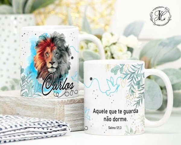 Arte Avulsa - Canecas - Leão de Judá - Imagem 2