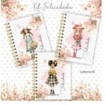 Kit Felicidade 1 - Bloco | Caderno | Capas  (Clube da Crys) - Imagem 3