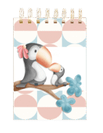 Mamãe Bicho - Bloquinhos + Ilustrações + Papéis - Imagem 2