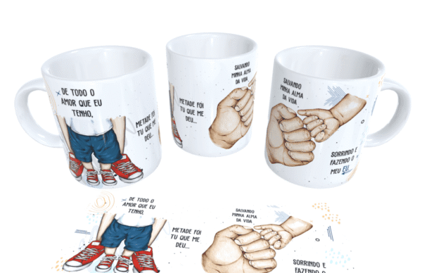 De Todo Amor que Eu Tenho - Arte Avulsa para Caneca - Dia dos Pais - Imagem 1